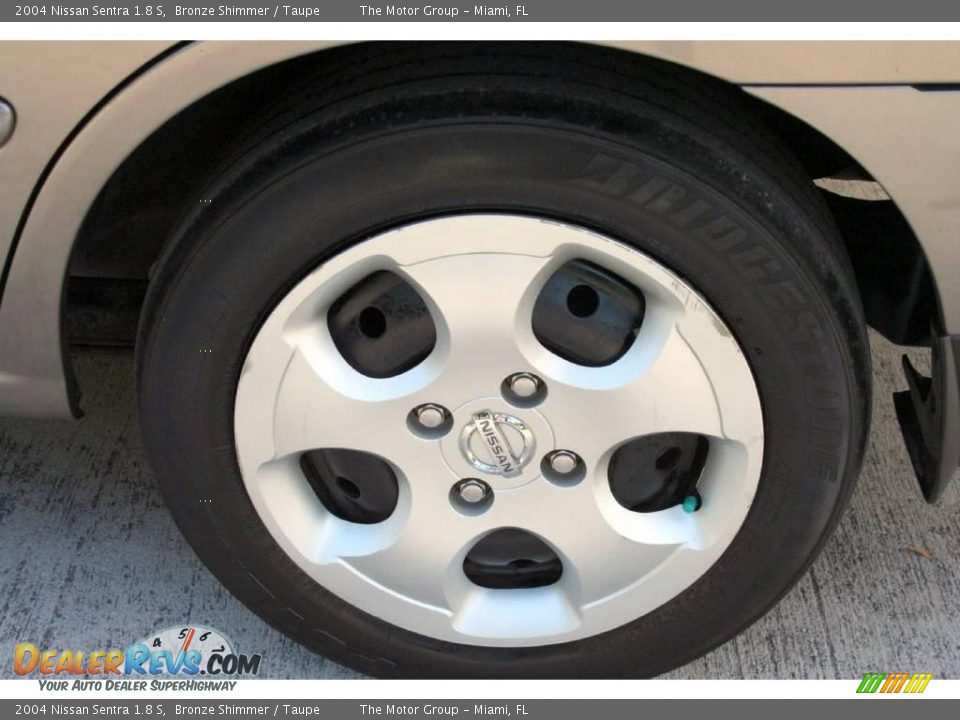 2004 Nissan Sentra 1.8 S Bronze Shimmer / Taupe Photo #34