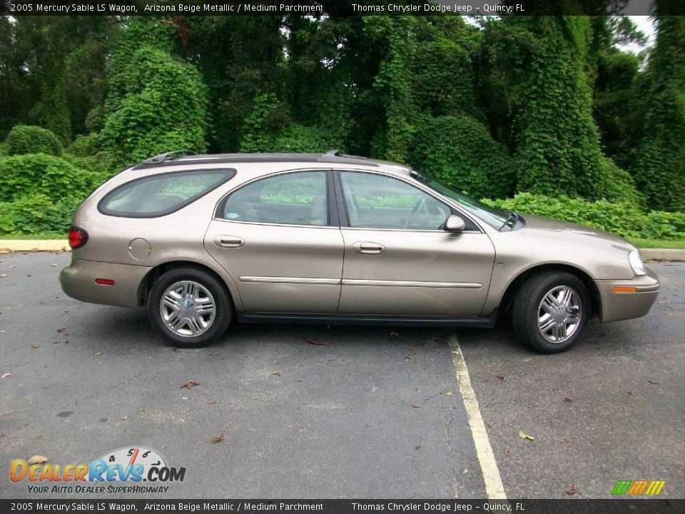 2005 Mercury Sable LS Wagon Arizona Beige Metallic / Medium Parchment Photo #2