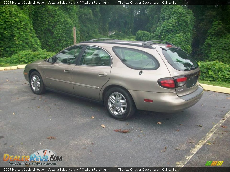 2005 Mercury Sable LS Wagon Arizona Beige Metallic / Medium Parchment Photo #5