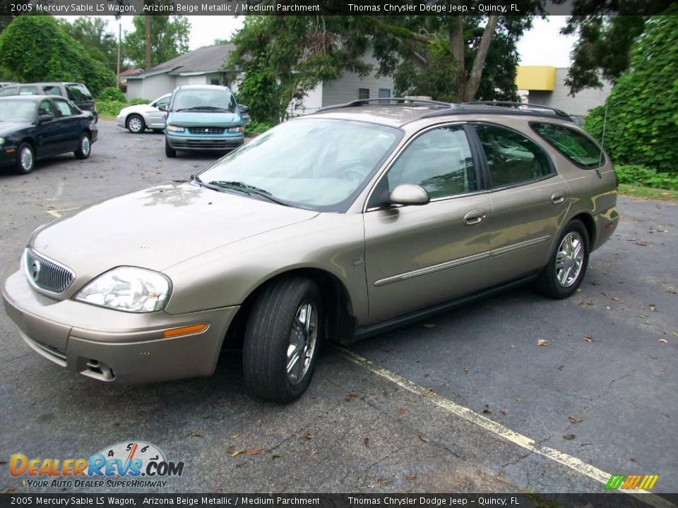 2005 Mercury Sable LS Wagon Arizona Beige Metallic / Medium Parchment Photo #7