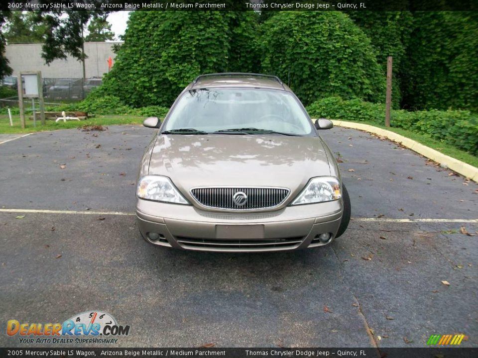 2005 Mercury Sable LS Wagon Arizona Beige Metallic / Medium Parchment Photo #8