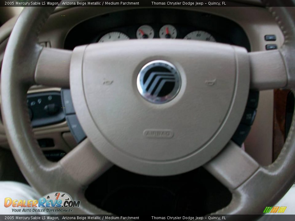 2005 Mercury Sable LS Wagon Arizona Beige Metallic / Medium Parchment Photo #16