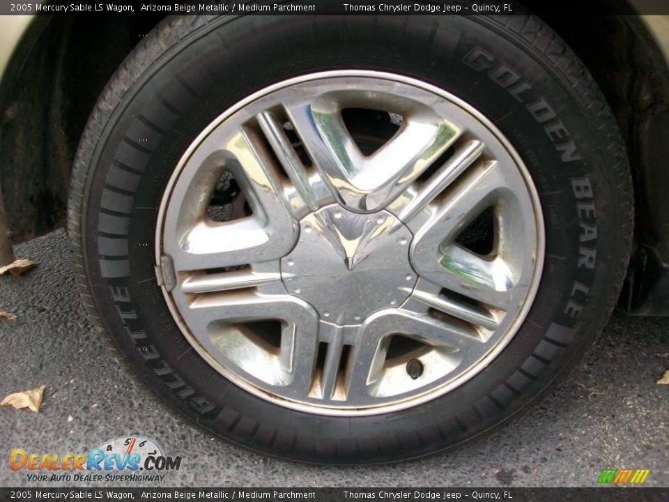 2005 Mercury Sable LS Wagon Arizona Beige Metallic / Medium Parchment Photo #18