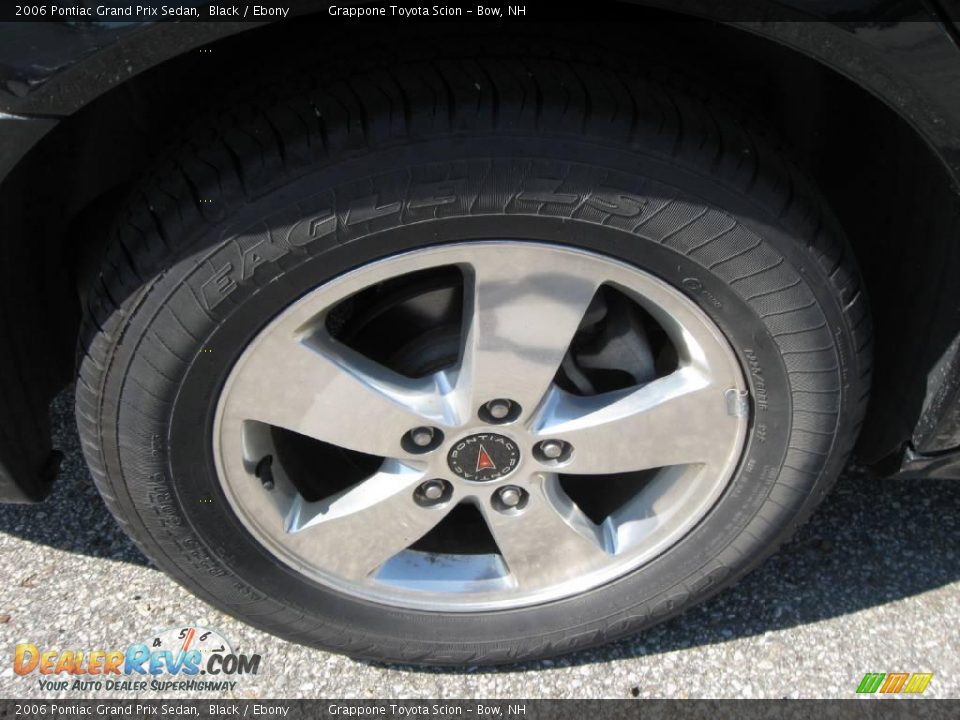 2006 Pontiac Grand Prix Sedan Black / Ebony Photo #4