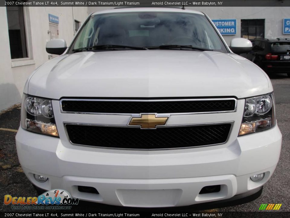 2007 Chevrolet Tahoe LT 4x4 Summit White / Dark Titanium/Light Titanium Photo #2