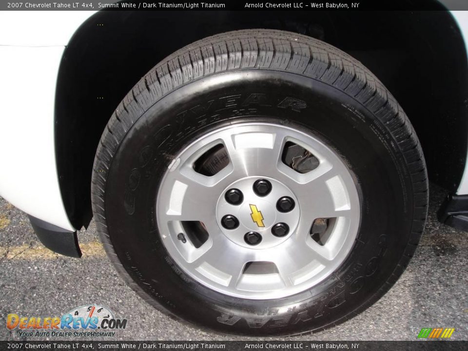2007 Chevrolet Tahoe LT 4x4 Summit White / Dark Titanium/Light Titanium Photo #7