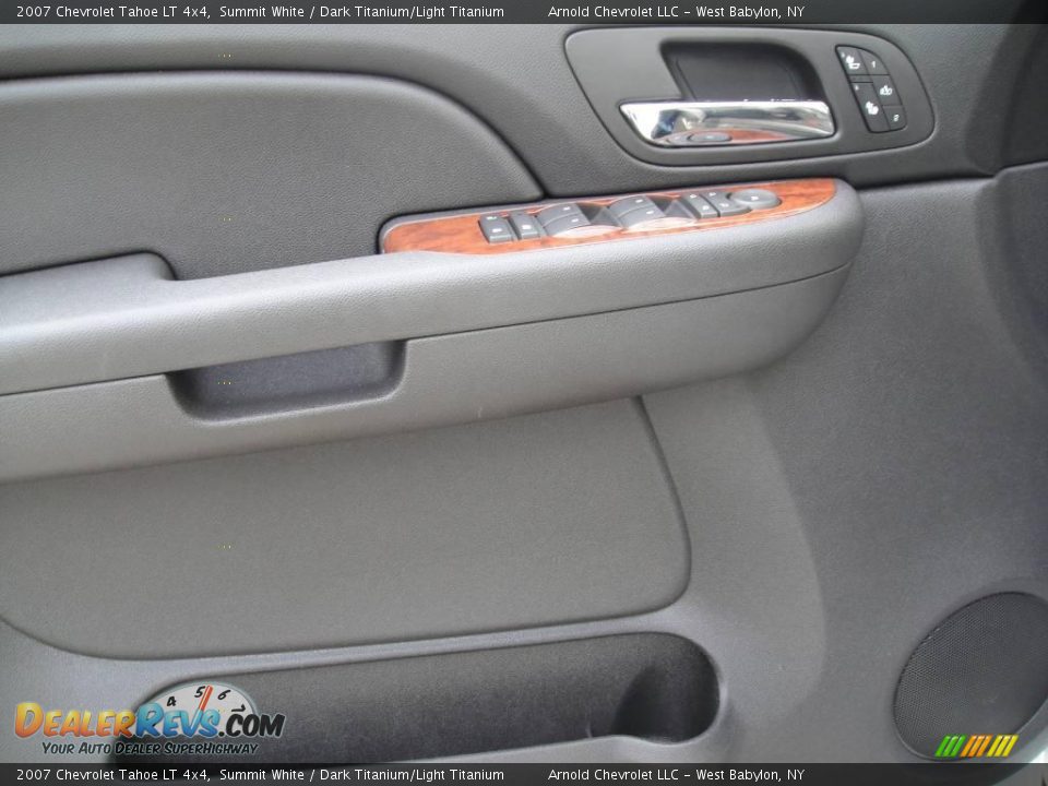 2007 Chevrolet Tahoe LT 4x4 Summit White / Dark Titanium/Light Titanium Photo #8