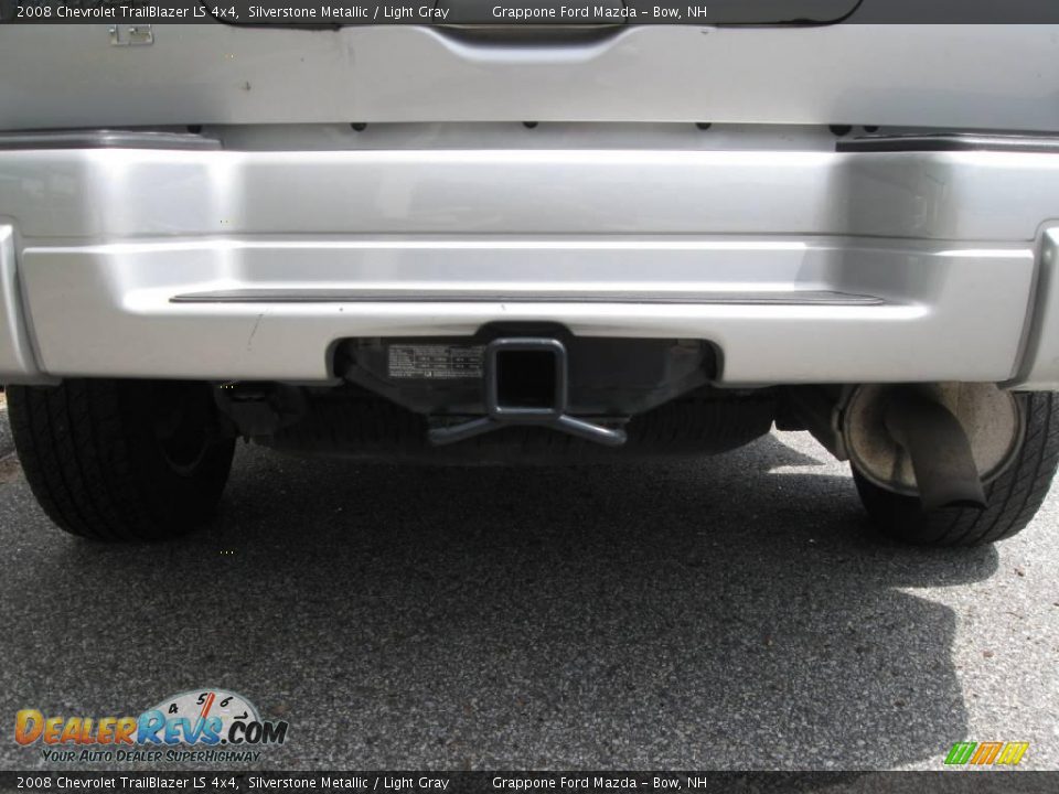 2008 Chevrolet TrailBlazer LS 4x4 Silverstone Metallic / Light Gray Photo #4