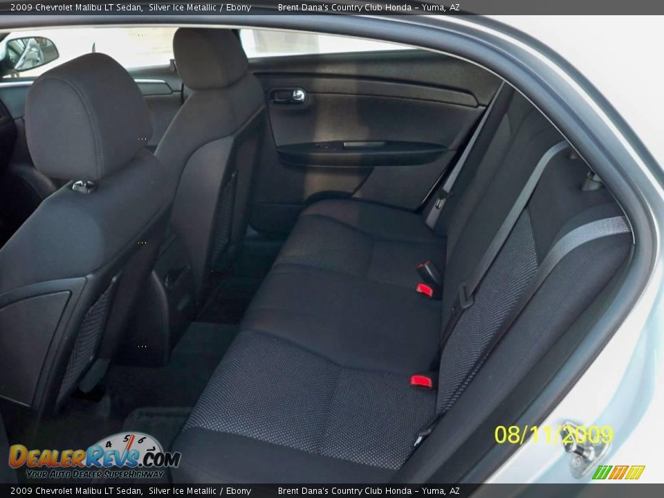 2009 Chevrolet Malibu LT Sedan Silver Ice Metallic / Ebony Photo #5