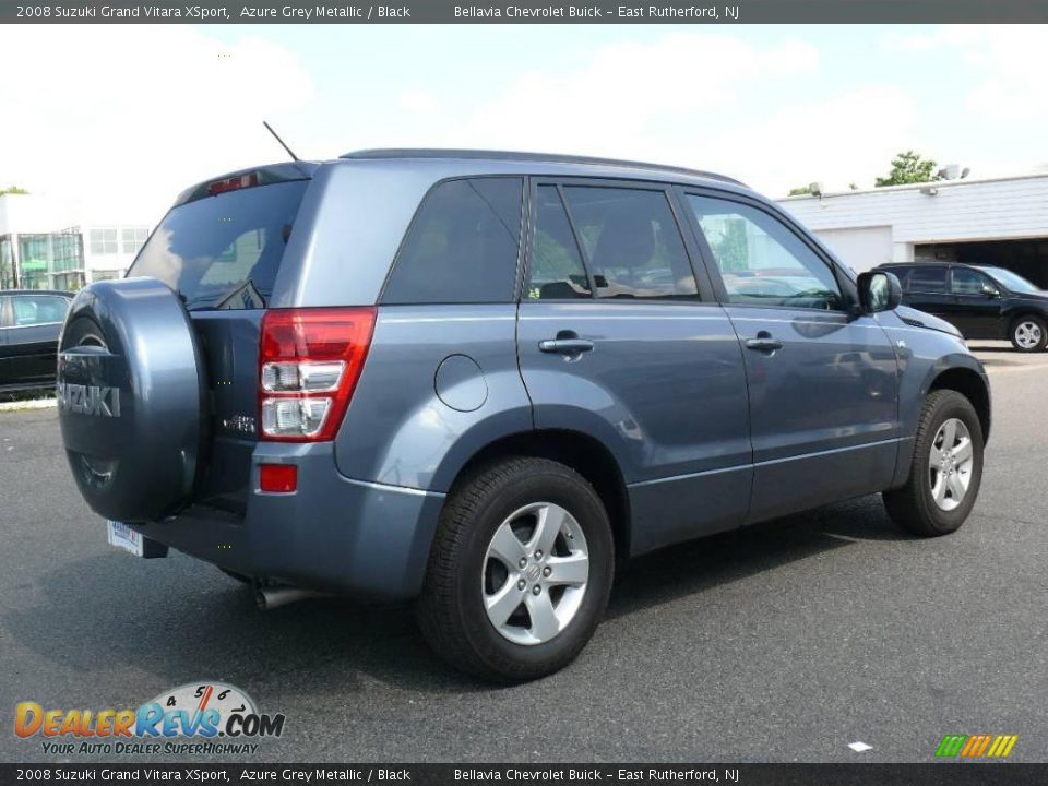 2008 Suzuki Grand Vitara XSport Azure Grey Metallic / Black Photo #4