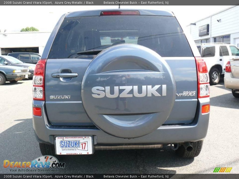 2008 Suzuki Grand Vitara XSport Azure Grey Metallic / Black Photo #5
