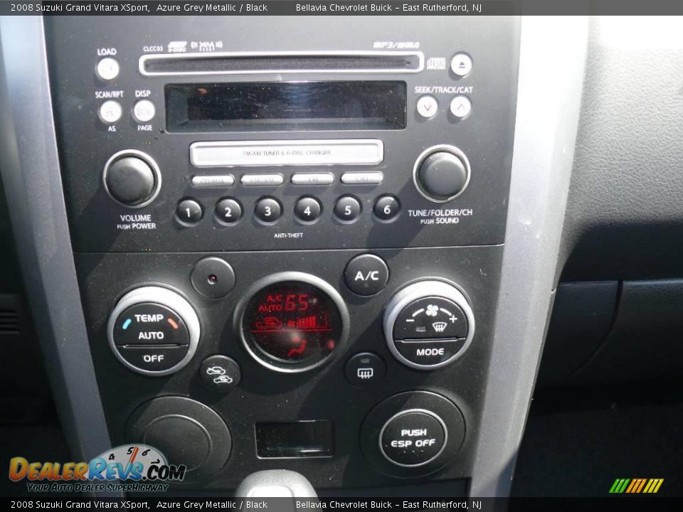 2008 Suzuki Grand Vitara XSport Azure Grey Metallic / Black Photo #10