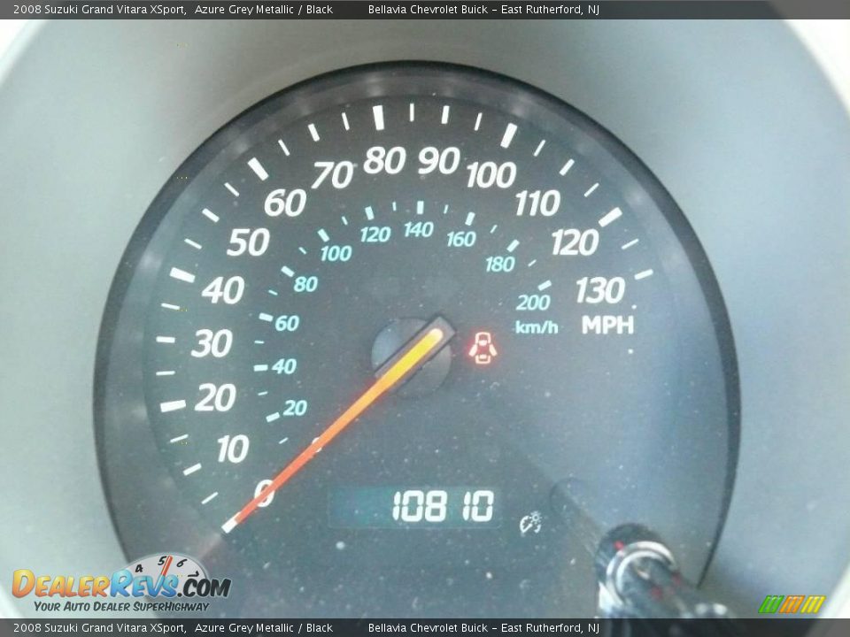 2008 Suzuki Grand Vitara XSport Azure Grey Metallic / Black Photo #11
