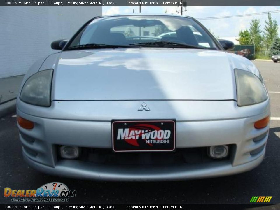 2002 Mitsubishi Eclipse GT Coupe Sterling Silver Metallic / Black Photo #2