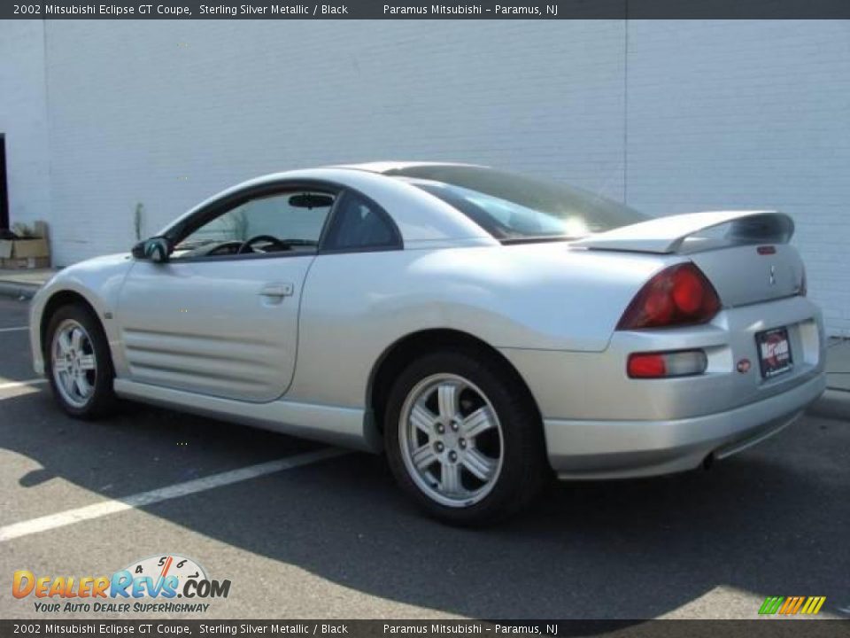 2002 Mitsubishi Eclipse GT Coupe Sterling Silver Metallic / Black Photo #4