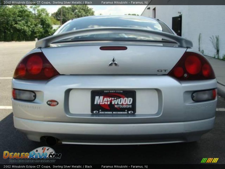2002 Mitsubishi Eclipse GT Coupe Sterling Silver Metallic / Black Photo #5