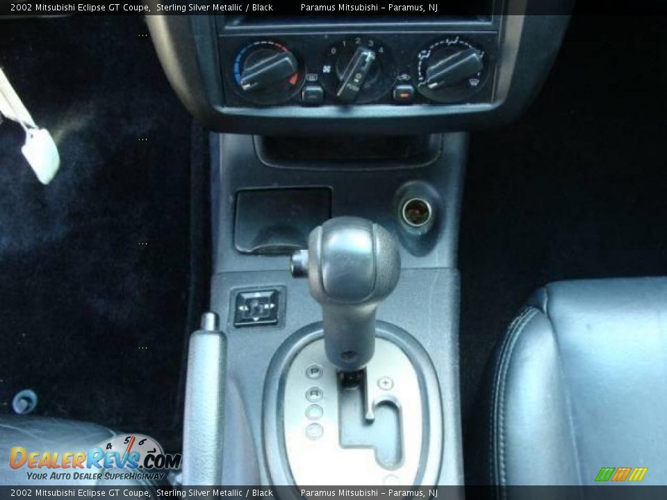 2002 Mitsubishi Eclipse GT Coupe Sterling Silver Metallic / Black Photo #13
