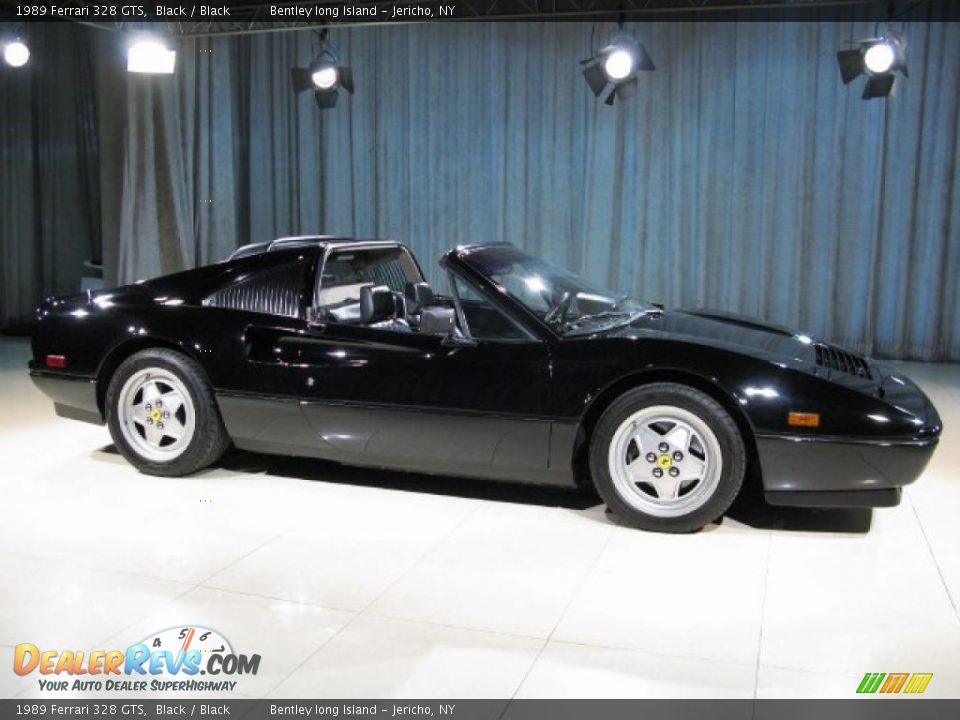 1989 Ferrari 328 GTS Black / Black Photo #3