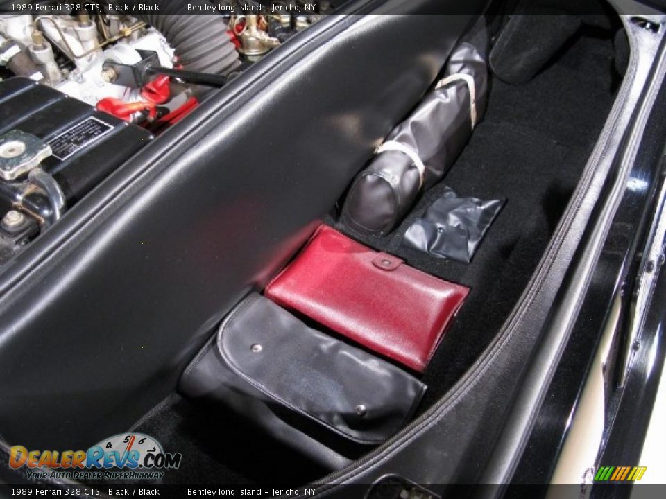 1989 Ferrari 328 GTS Black / Black Photo #17