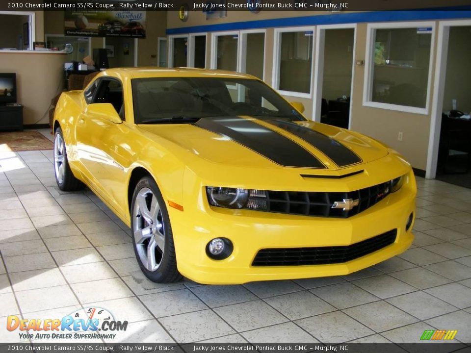 2010 Chevrolet Camaro SS/RS Coupe Rally Yellow / Black Photo #2