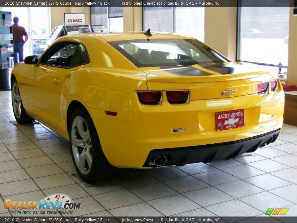2010 Chevrolet Camaro SS/RS Coupe Rally Yellow / Black Photo #4