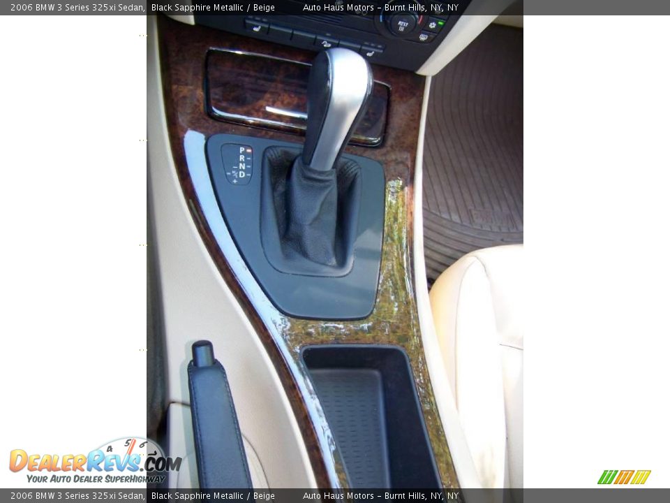 2006 BMW 3 Series 325xi Sedan Black Sapphire Metallic / Beige Photo #24