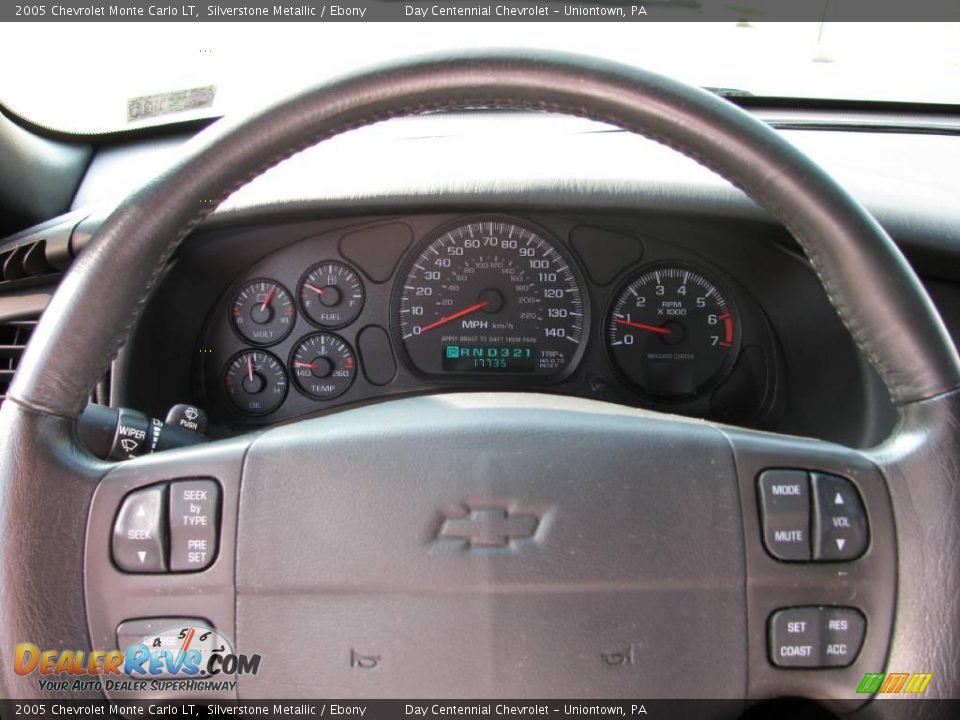 2005 Chevrolet Monte Carlo LT Silverstone Metallic / Ebony Photo #14