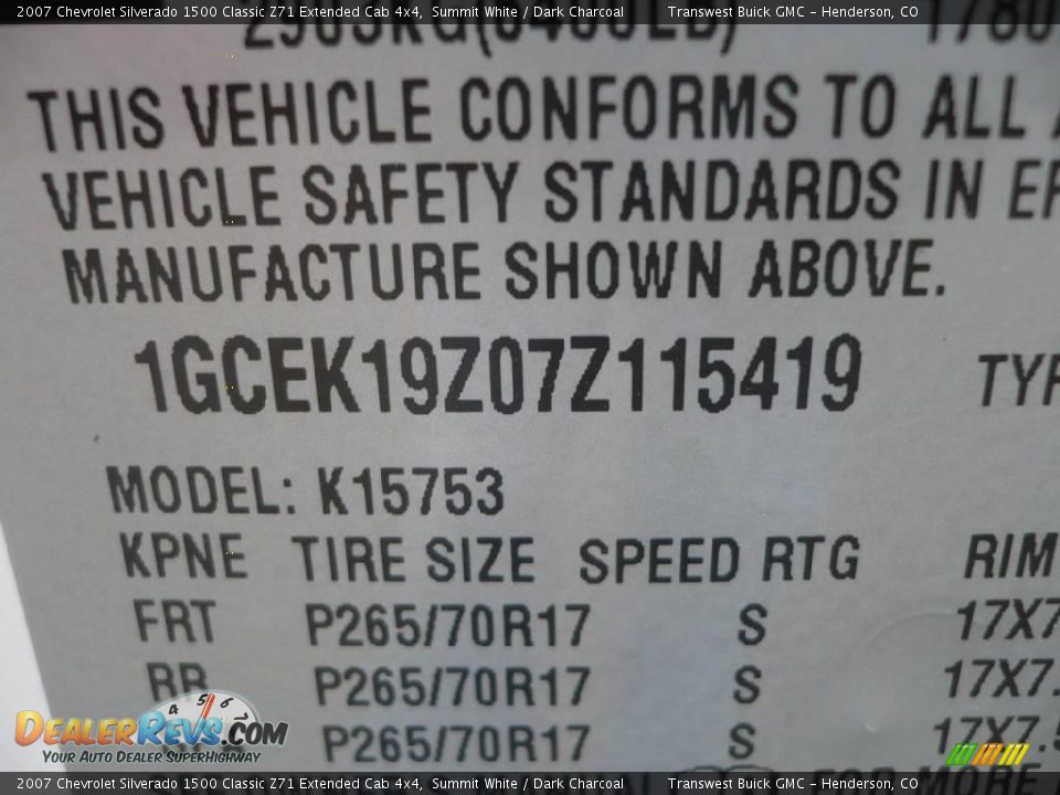 2007 Chevrolet Silverado 1500 Classic Z71 Extended Cab 4x4 Summit White / Dark Charcoal Photo #24