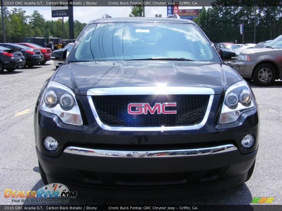 2010 GMC Acadia SLT Carbon Black Metallic / Ebony Photo #3