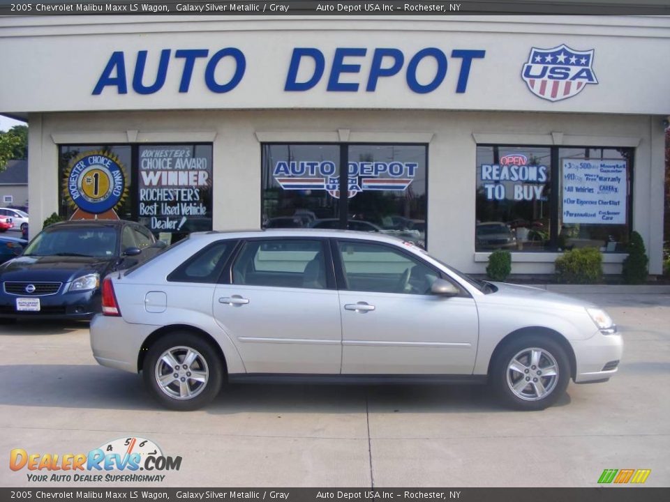 2005 Chevrolet Malibu Maxx LS Wagon Galaxy Silver Metallic / Gray Photo #1