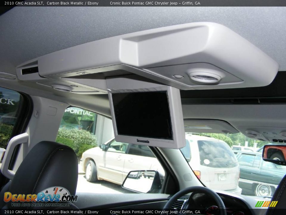 2010 GMC Acadia SLT Carbon Black Metallic / Ebony Photo #16