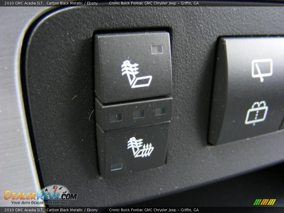 2010 GMC Acadia SLT Carbon Black Metallic / Ebony Photo #23