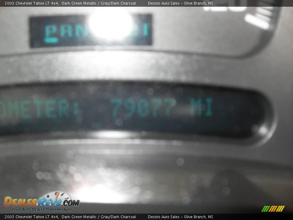 2003 Chevrolet Tahoe LT 4x4 Dark Green Metallic / Gray/Dark Charcoal Photo #9