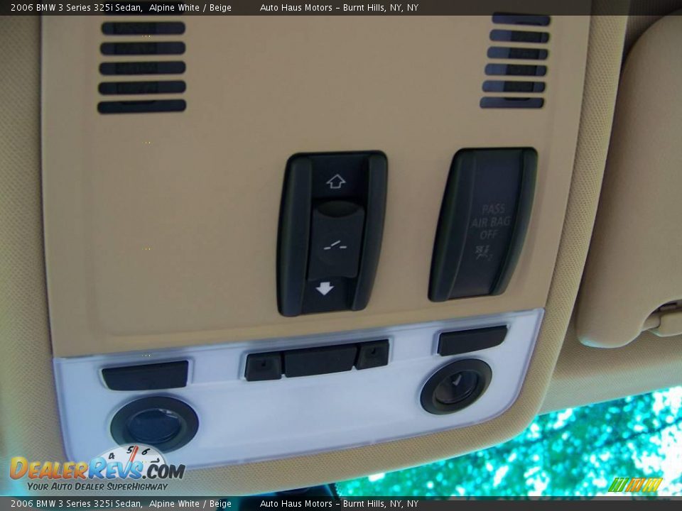 2006 BMW 3 Series 325i Sedan Alpine White / Beige Photo #24