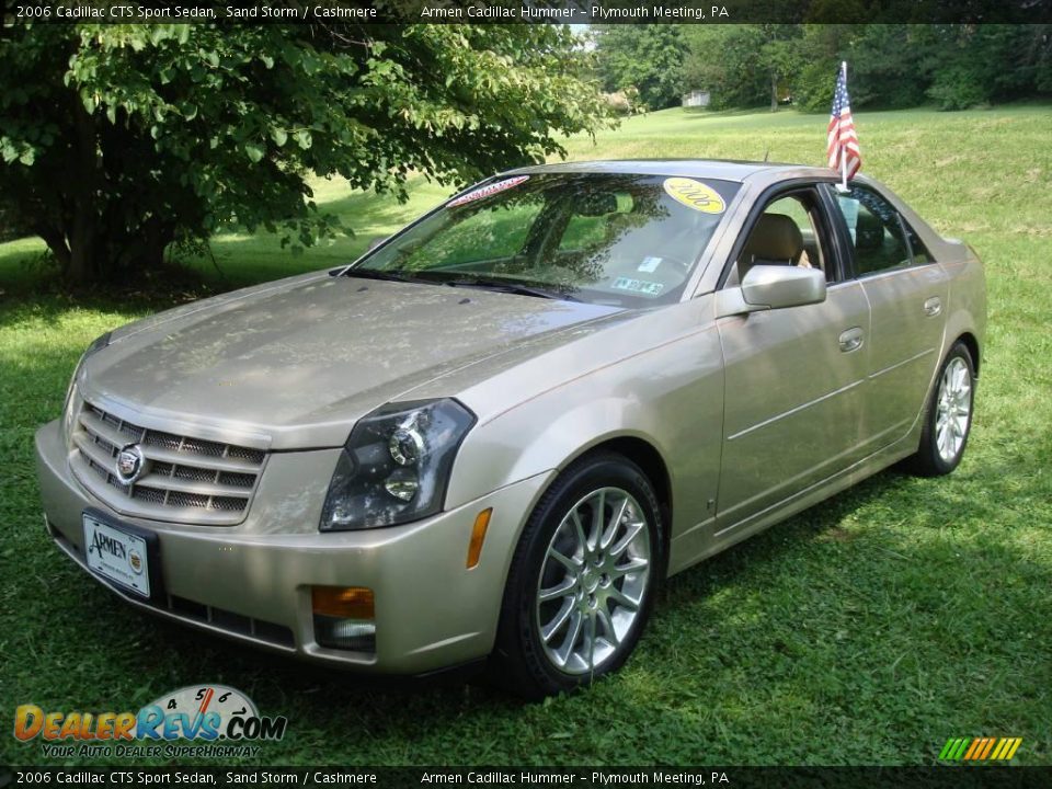 2006 Cadillac CTS Sport Sedan Sand Storm / Cashmere Photo #2