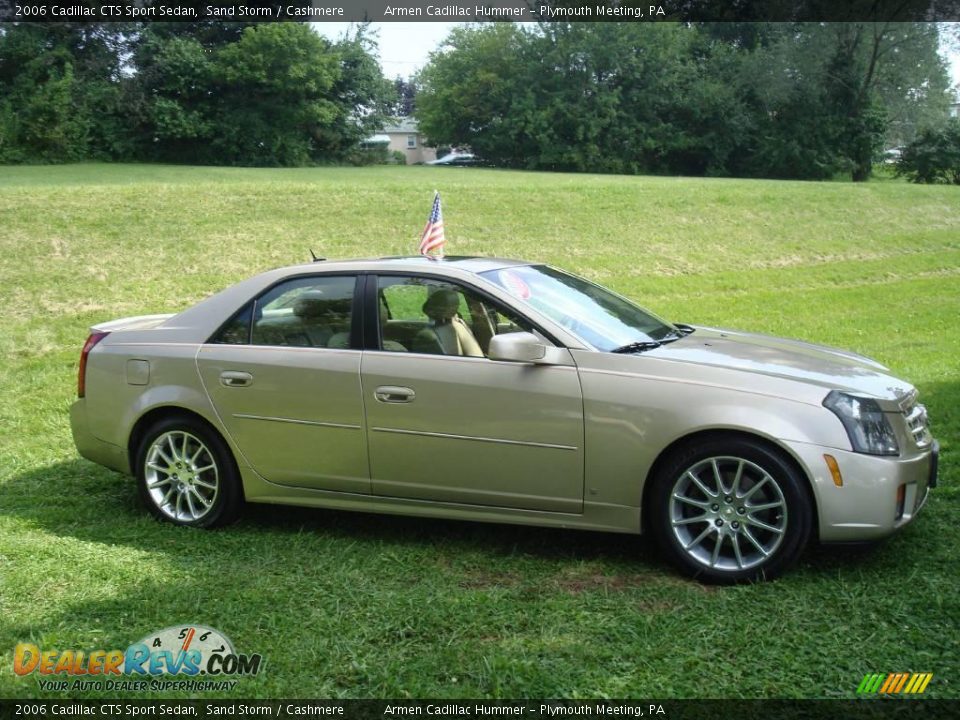 2006 Cadillac CTS Sport Sedan Sand Storm / Cashmere Photo #3
