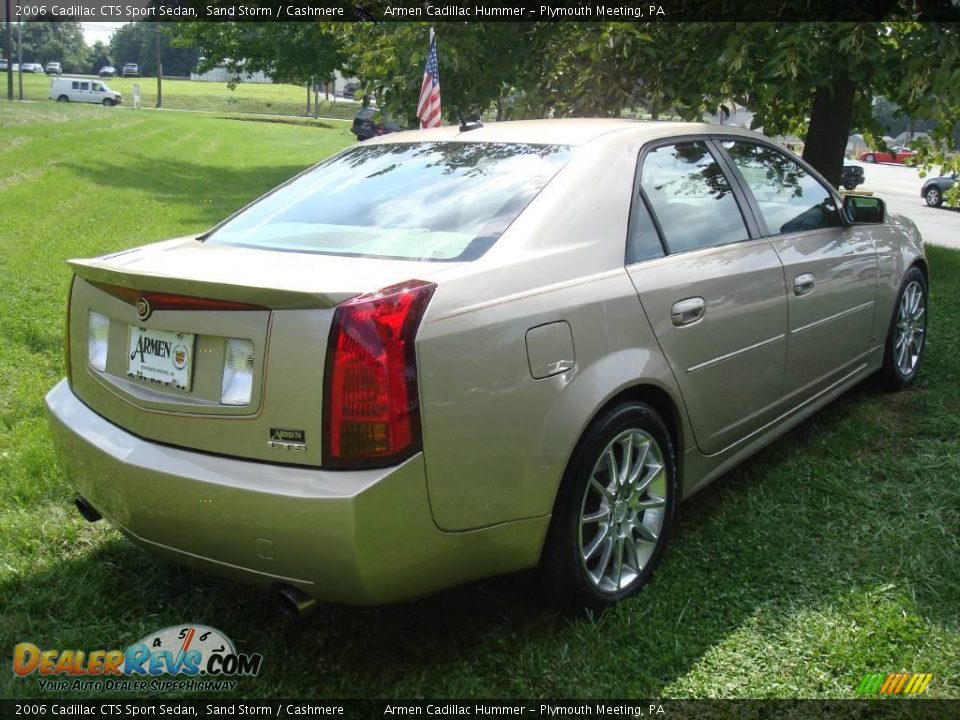 2006 Cadillac CTS Sport Sedan Sand Storm / Cashmere Photo #4