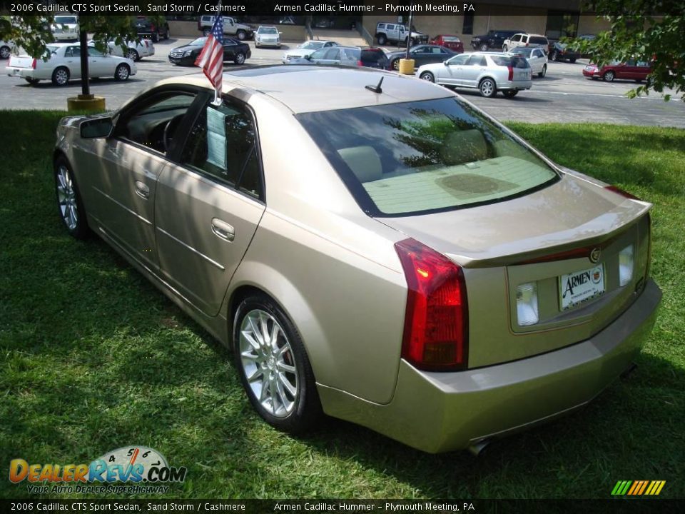2006 Cadillac CTS Sport Sedan Sand Storm / Cashmere Photo #6