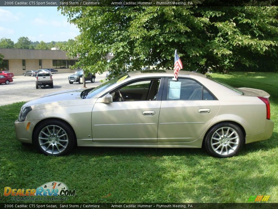 2006 Cadillac CTS Sport Sedan Sand Storm / Cashmere Photo #7