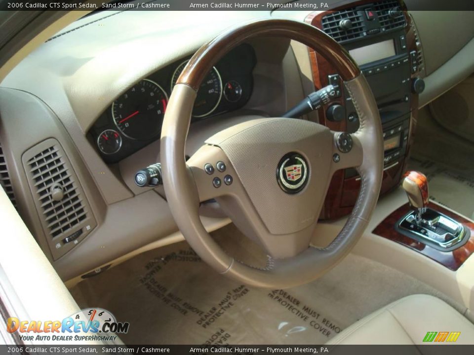 2006 Cadillac CTS Sport Sedan Sand Storm / Cashmere Photo #8