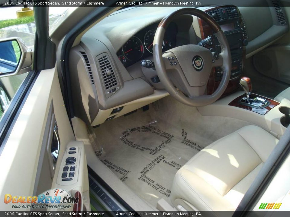 2006 Cadillac CTS Sport Sedan Sand Storm / Cashmere Photo #9