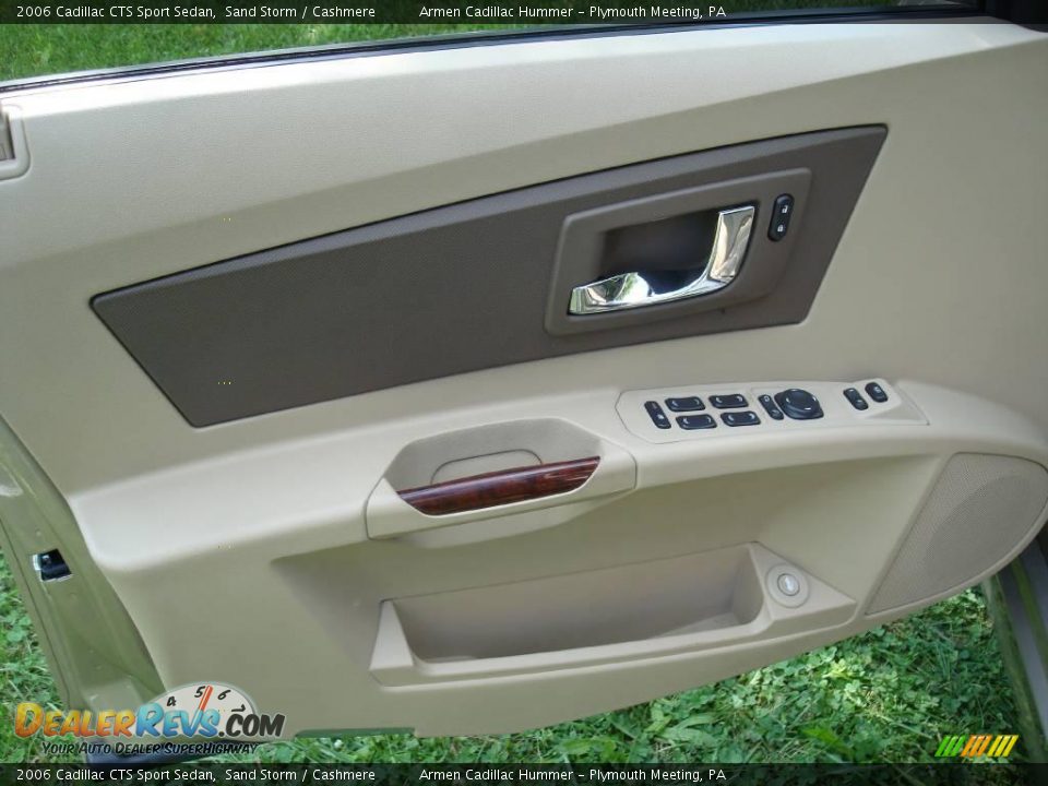 2006 Cadillac CTS Sport Sedan Sand Storm / Cashmere Photo #10