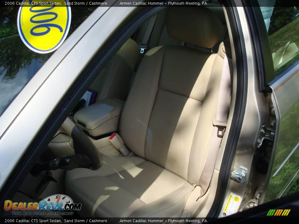 2006 Cadillac CTS Sport Sedan Sand Storm / Cashmere Photo #13