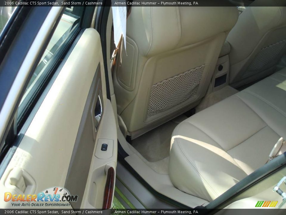 2006 Cadillac CTS Sport Sedan Sand Storm / Cashmere Photo #19