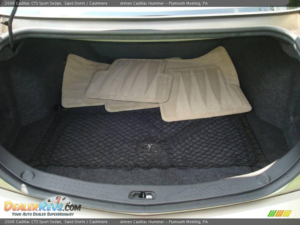 2006 Cadillac CTS Sport Sedan Sand Storm / Cashmere Photo #21