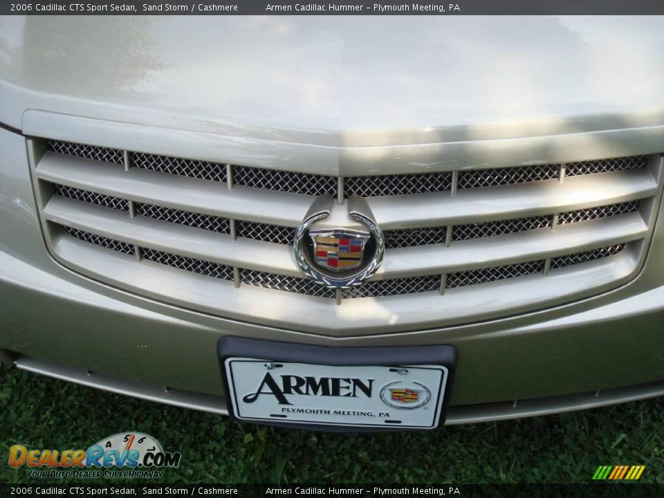 2006 Cadillac CTS Sport Sedan Sand Storm / Cashmere Photo #24