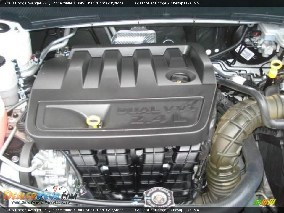 2008 Dodge Avenger SXT Stone White / Dark Khaki/Light Graystone Photo #20