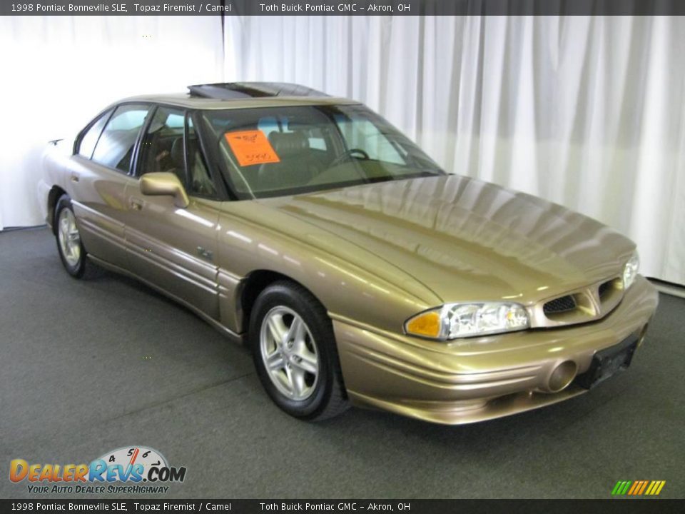 1998 Pontiac Bonneville SLE Topaz Firemist / Camel Photo #1