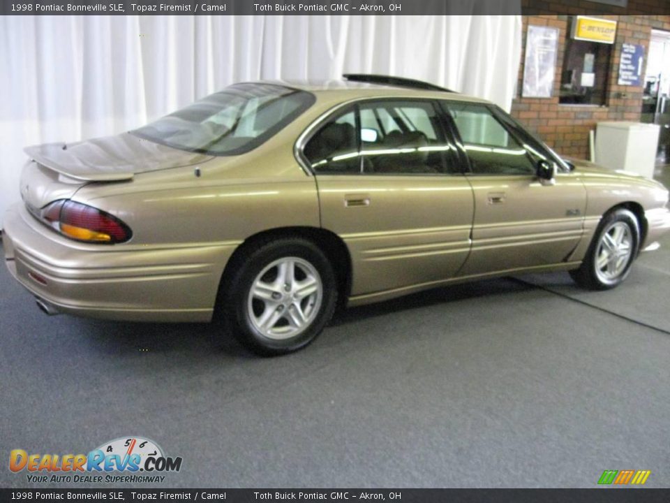 1998 Pontiac Bonneville SLE Topaz Firemist / Camel Photo #3