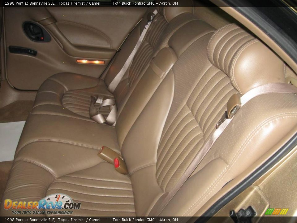 1998 Pontiac Bonneville SLE Topaz Firemist / Camel Photo #8